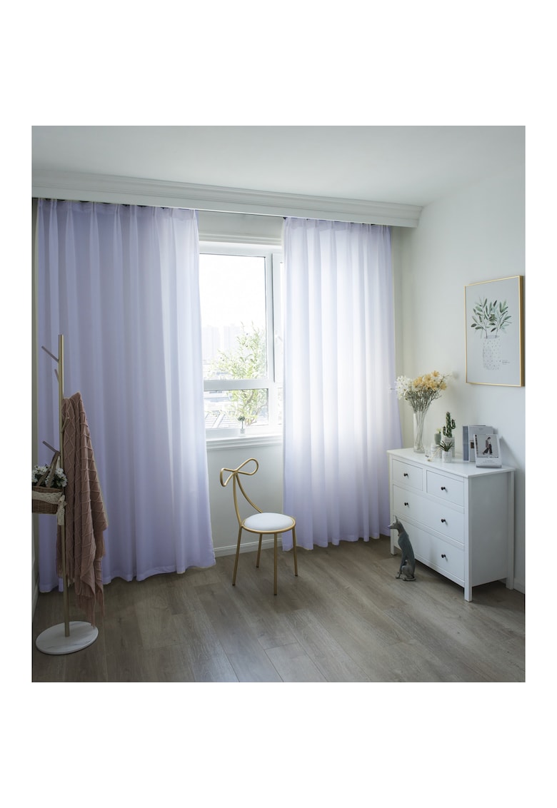 Kring Комплект пердета Shine – 2 * 140×245 см – Полиестер за Жени Kring Комплект пердета Shine – 2 * 140×245 см – Полиестер за Жени