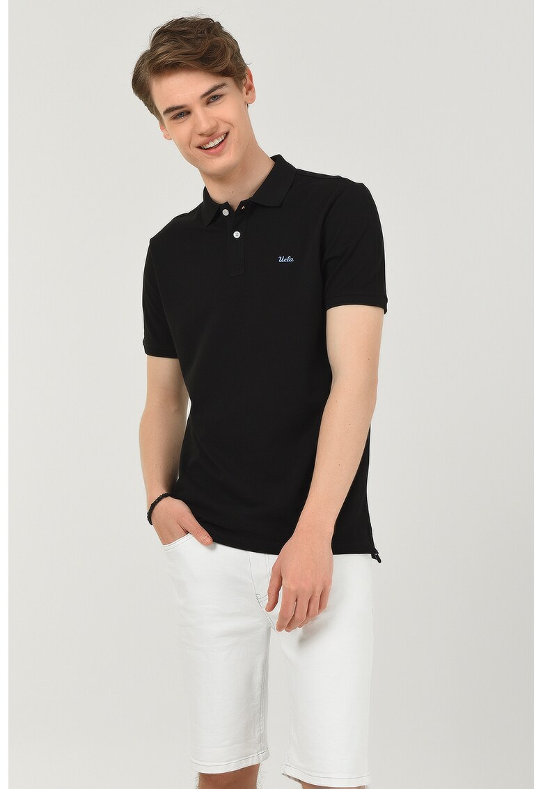 Tricou polo regular fit Lake