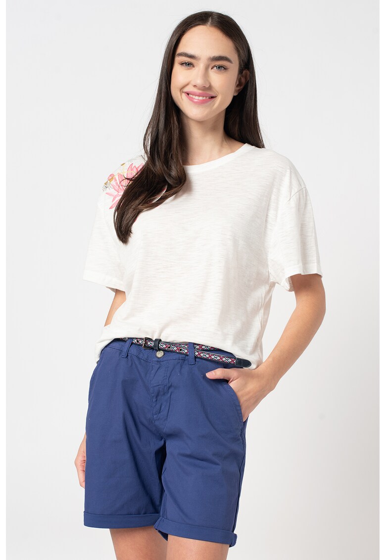Tricou lejer cu imprimeu floral