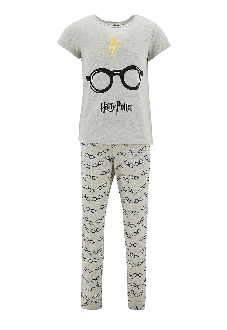 Pijama cu imprimeu Harry Potter