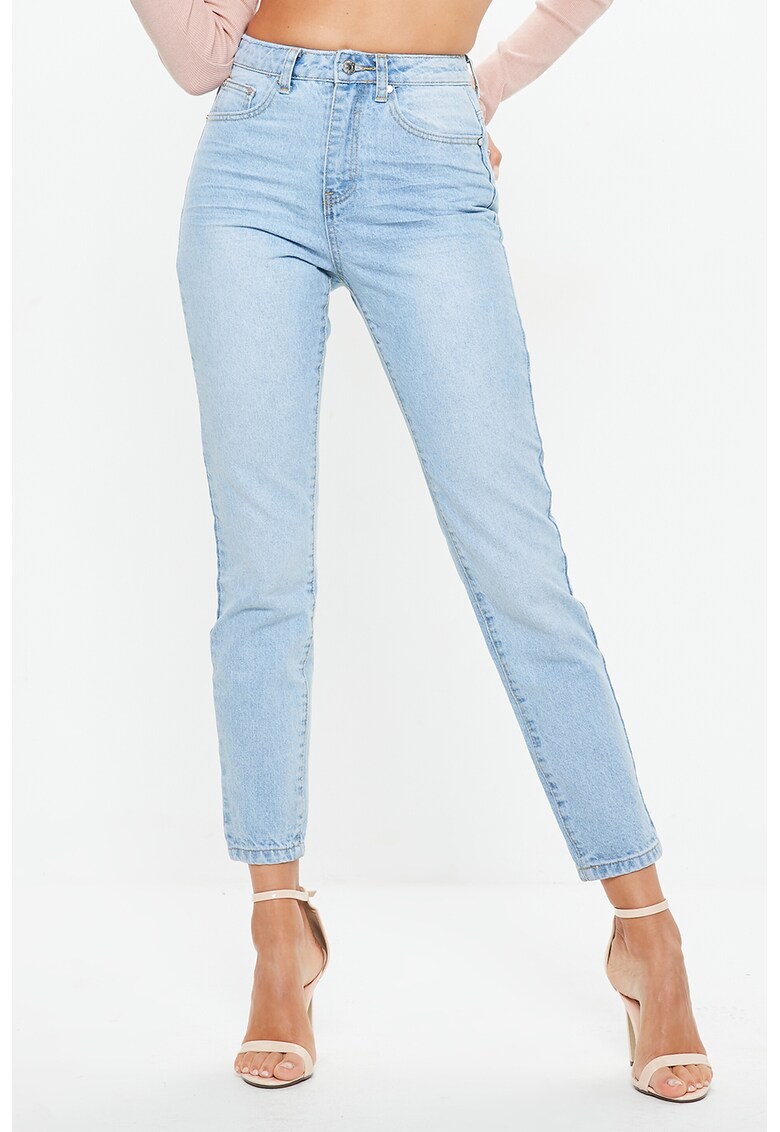 Дънки Mom Fit с висока талия Missguided