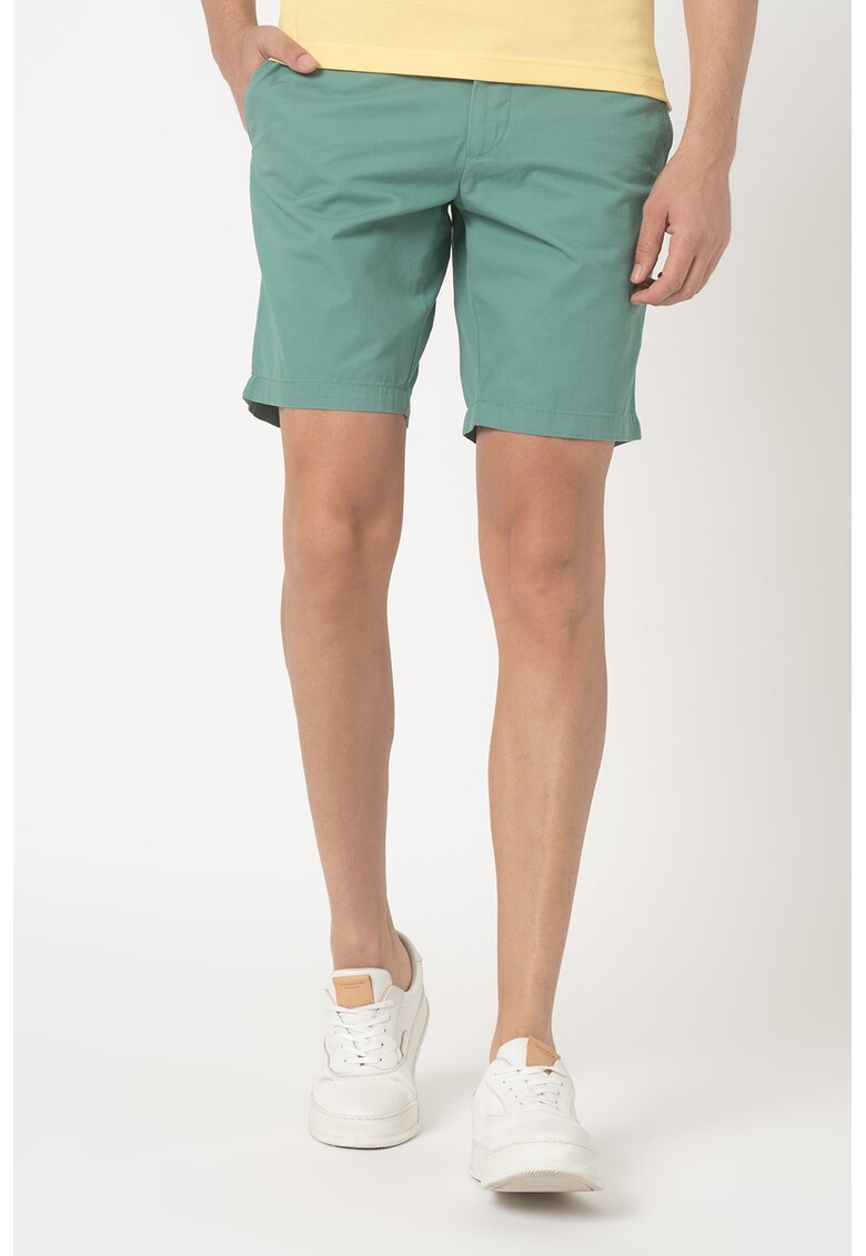 Bermude chino din bumbac organic Brooklyn