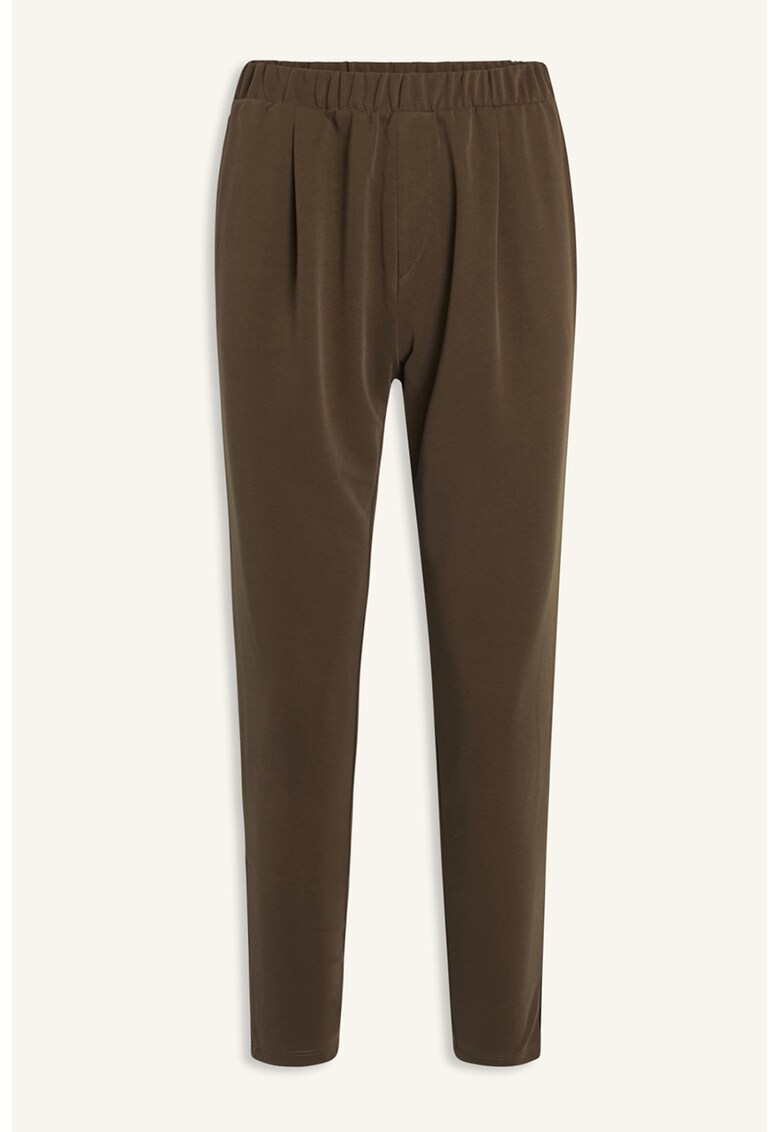 Pantaloni din amestec de modal fashiondays.ro imagine noua