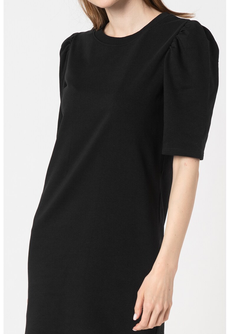 Rochie dreapta cu maneci bufante Bine