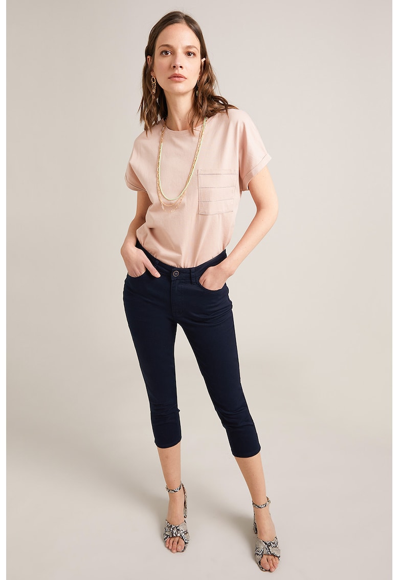 Blugi skinny capri