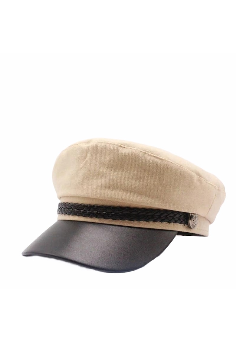 Sapca bej - cu impletitura - marime universala - Mayen -