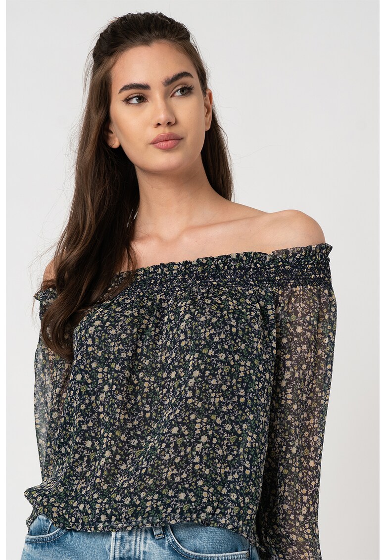 Блуза Louise с голи рамене Pepe Jeans London