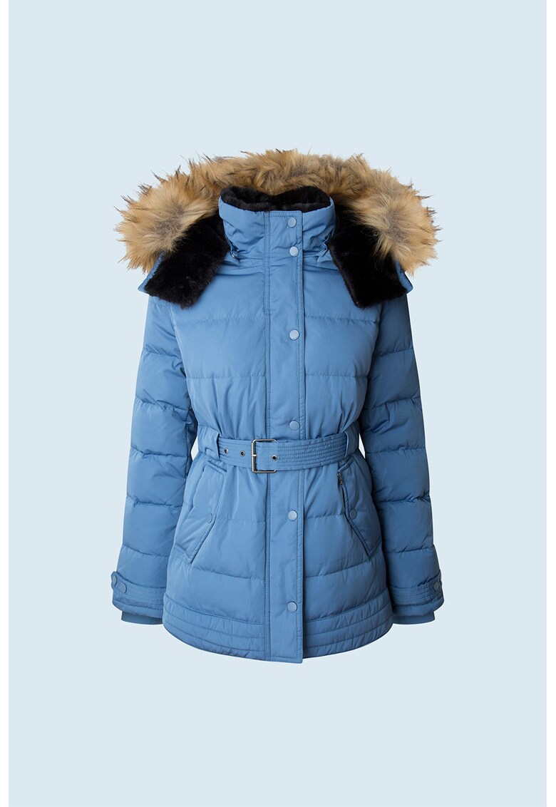 Pepe Jeans London Зимно яке с отделяща се качулка за Жени Pepe Jeans London Зимно яке с отделяща се качулка за Жени
