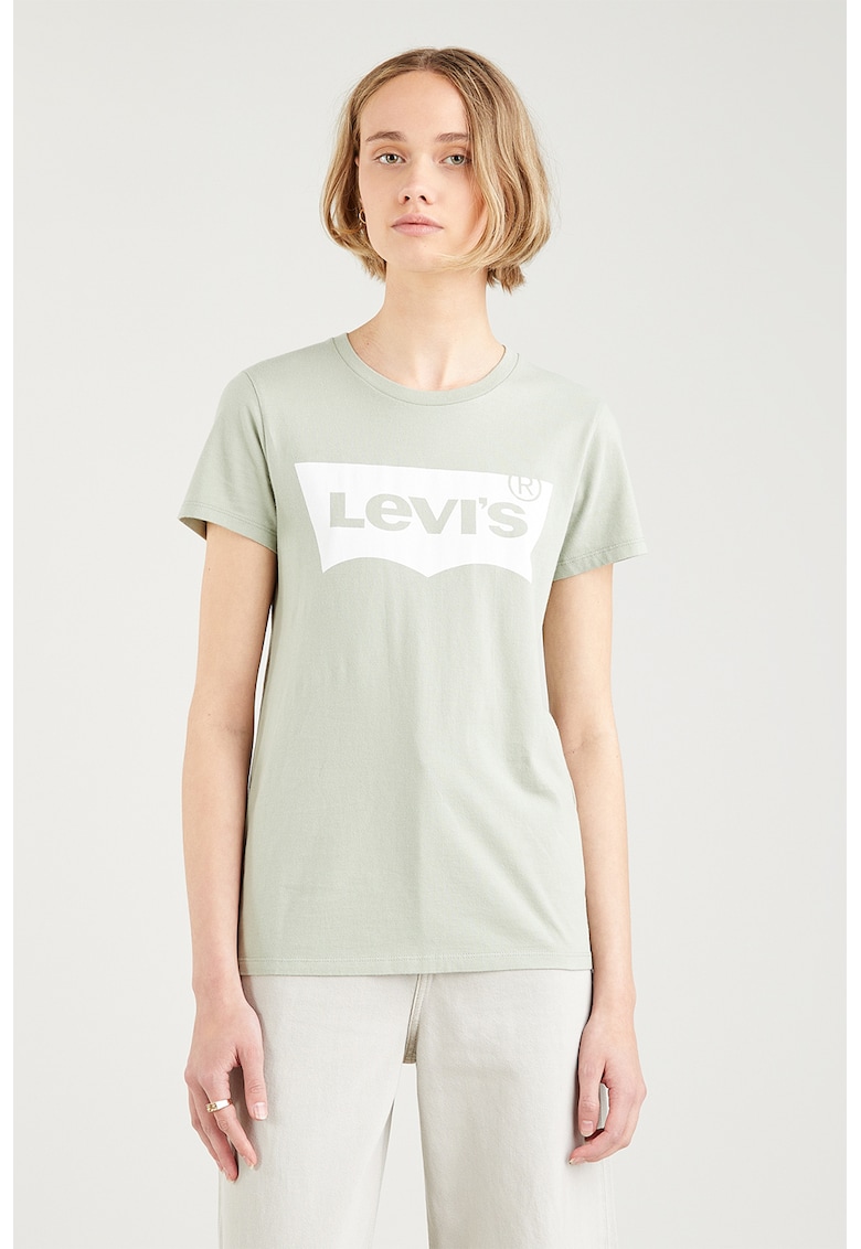 Tricou de bumbac cu imprimeu logo de la Levis