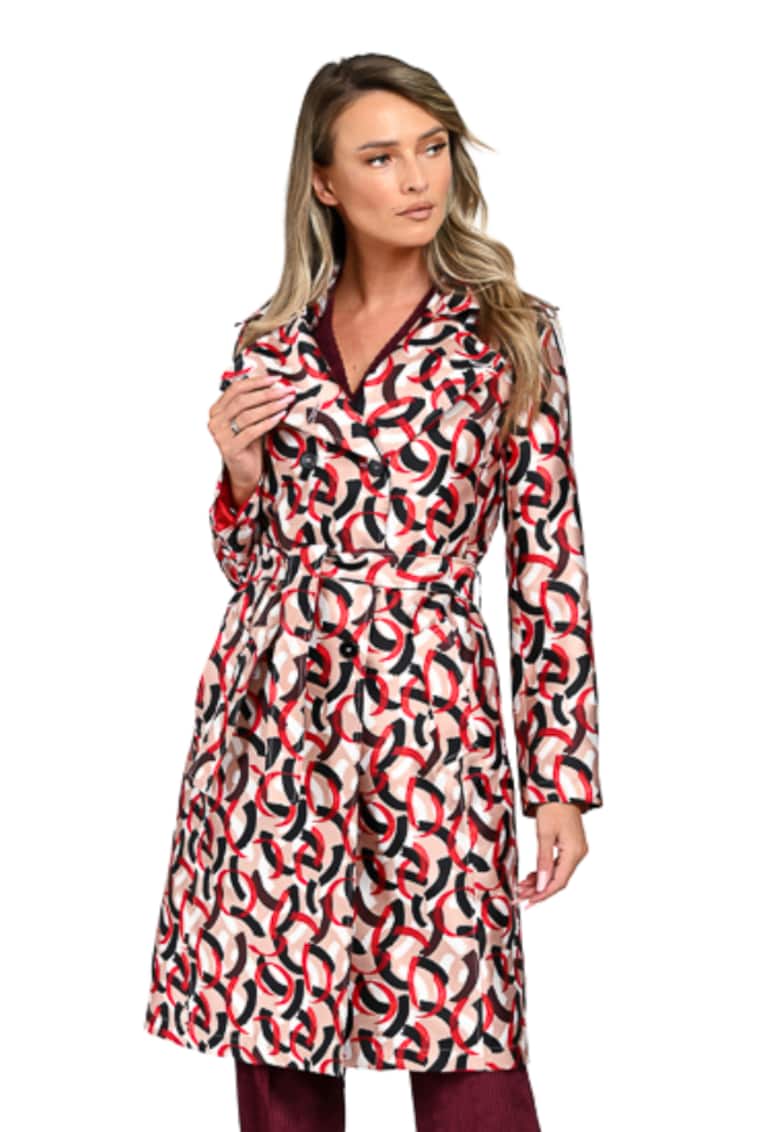 Trench dama - imprimat - Verona Spring