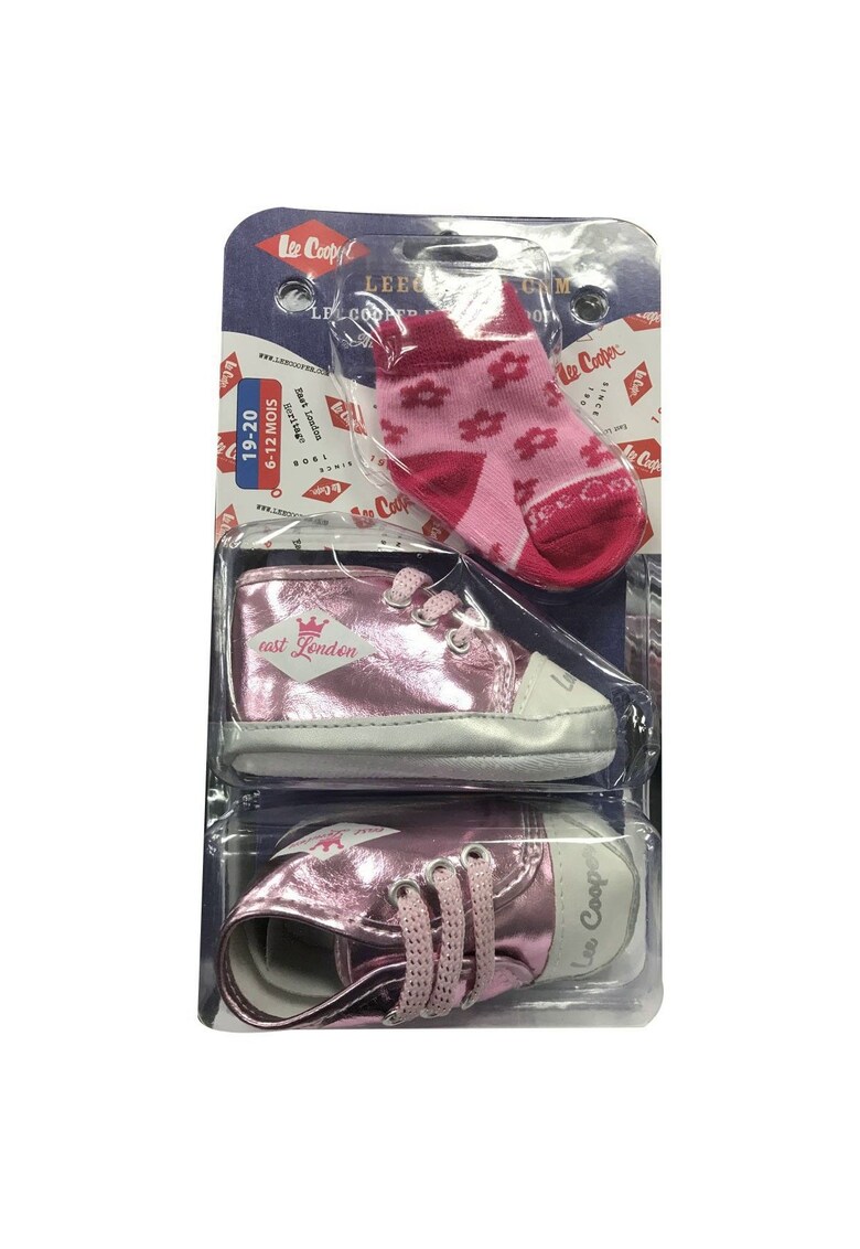 Set pantofi si sosete bebelusi