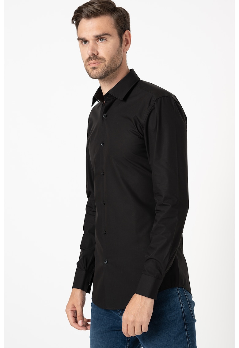 Camasa slim fit de bumbac Jenno