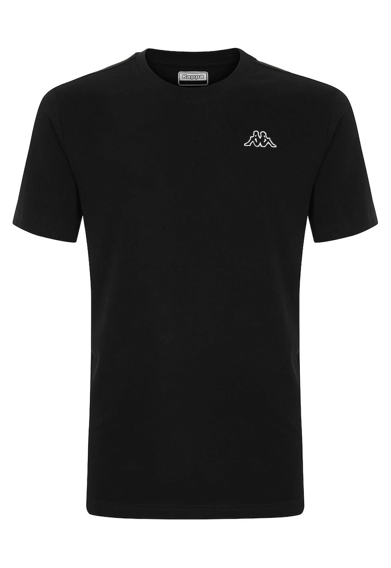 Tricou clasic slim-fit din bumbac pieptanat pentru barbati - LOGO CAFERS SLIM