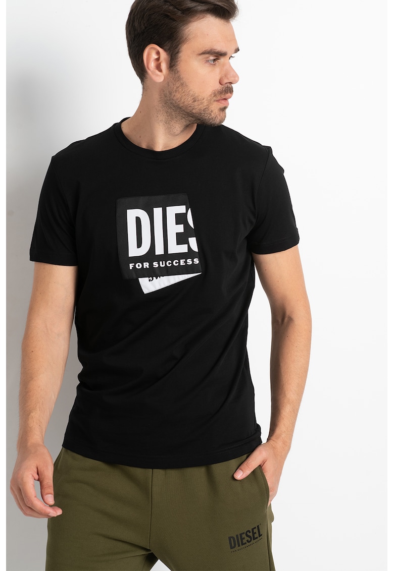 Вталена тениска T-Diegos с лого Diesel