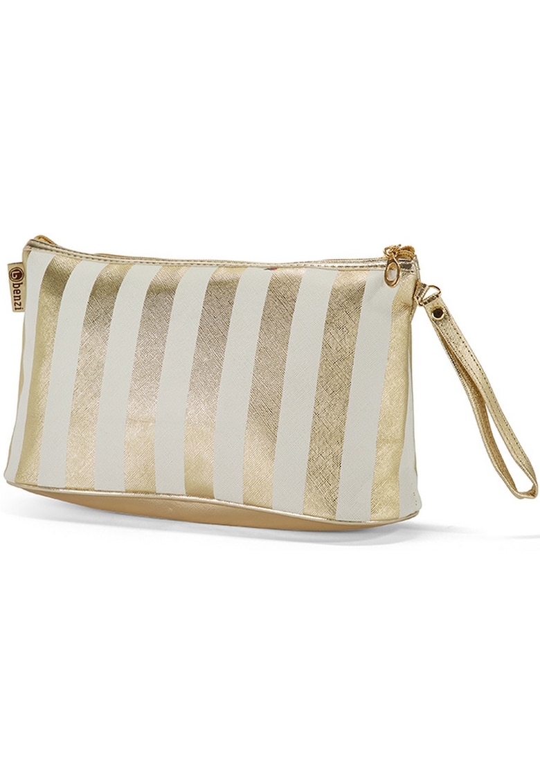 Geanta Cosmetice_BZ 5310 - Auriu/Alb