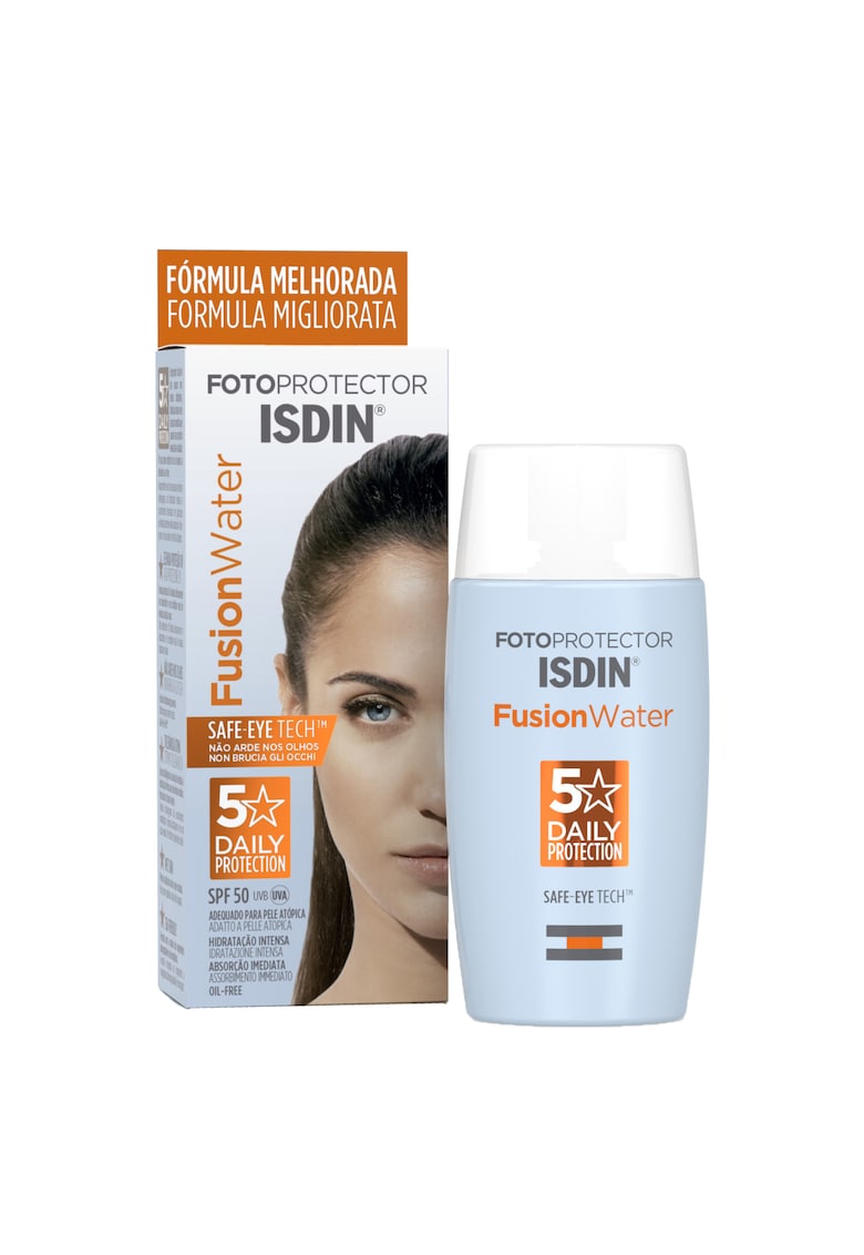 Crema de fata cu textura fluida fusion water - spf 50 - pentru protectie solara - 50 ml