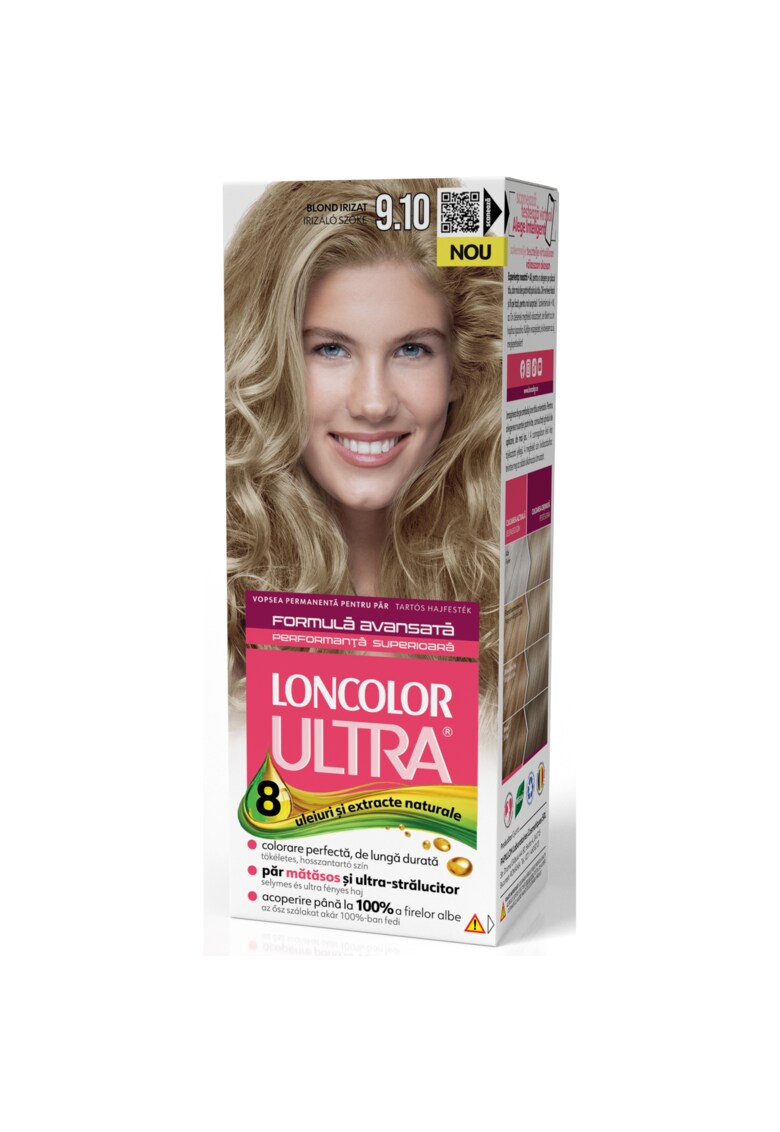 Vopsea de par permanenta Ultra - 100 ml - 9.10