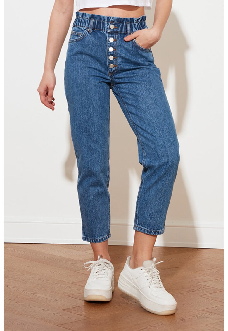 Дънки Mom Fit Trendyol