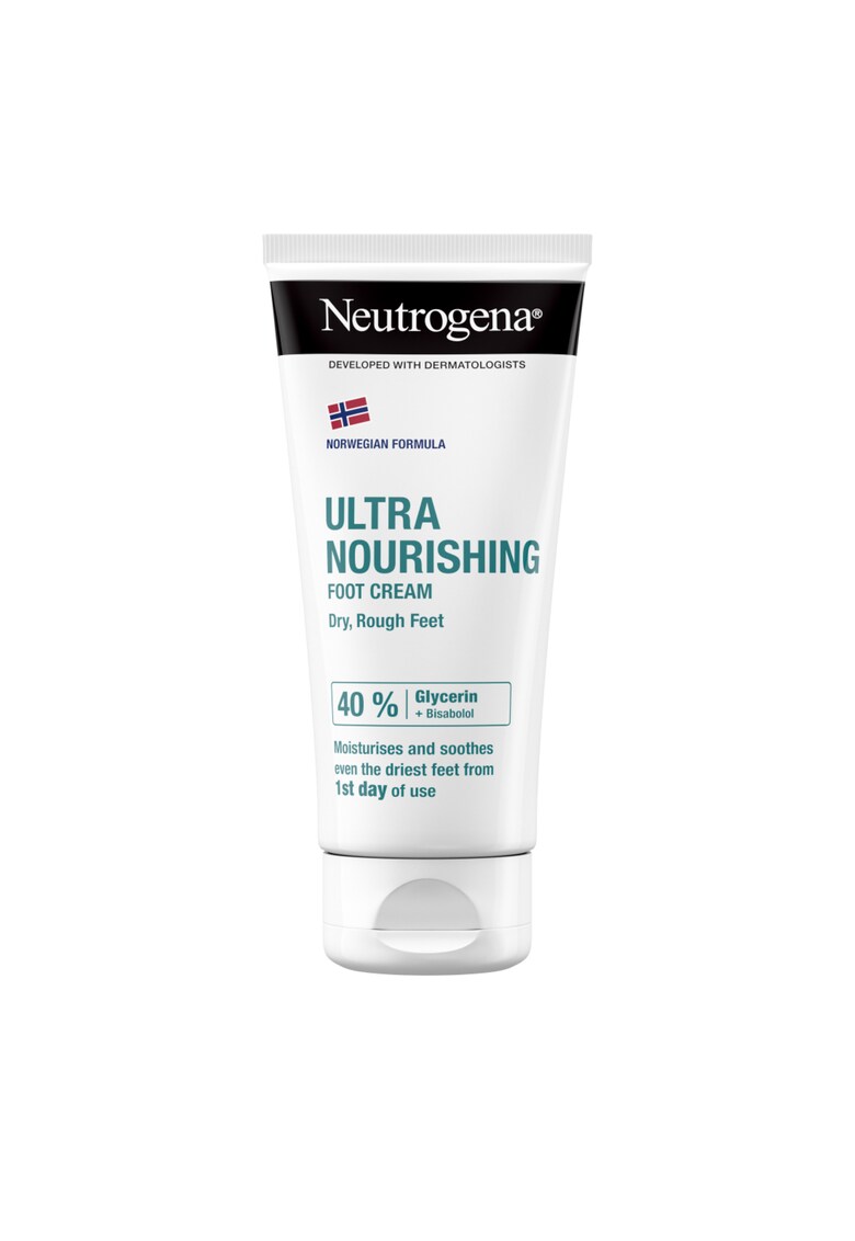 Crema hidratanta pentru picioare cu Formula Norvegiana - 100 ml