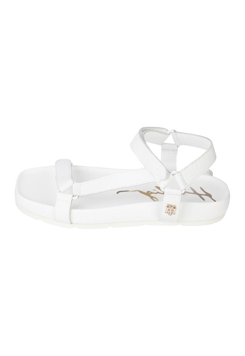 Sandale de piele cu benzi velcro