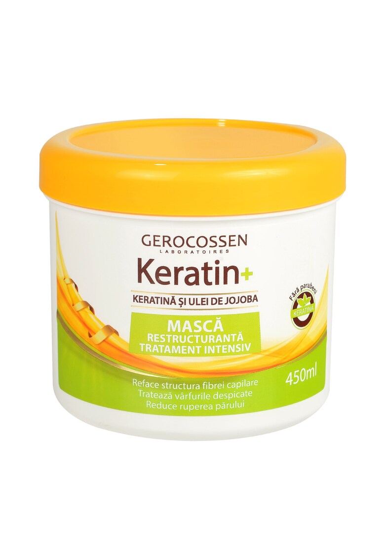 Masca restructuranta intensiv Keratin+ cu keratina si ulei de jojoba - 450 ml