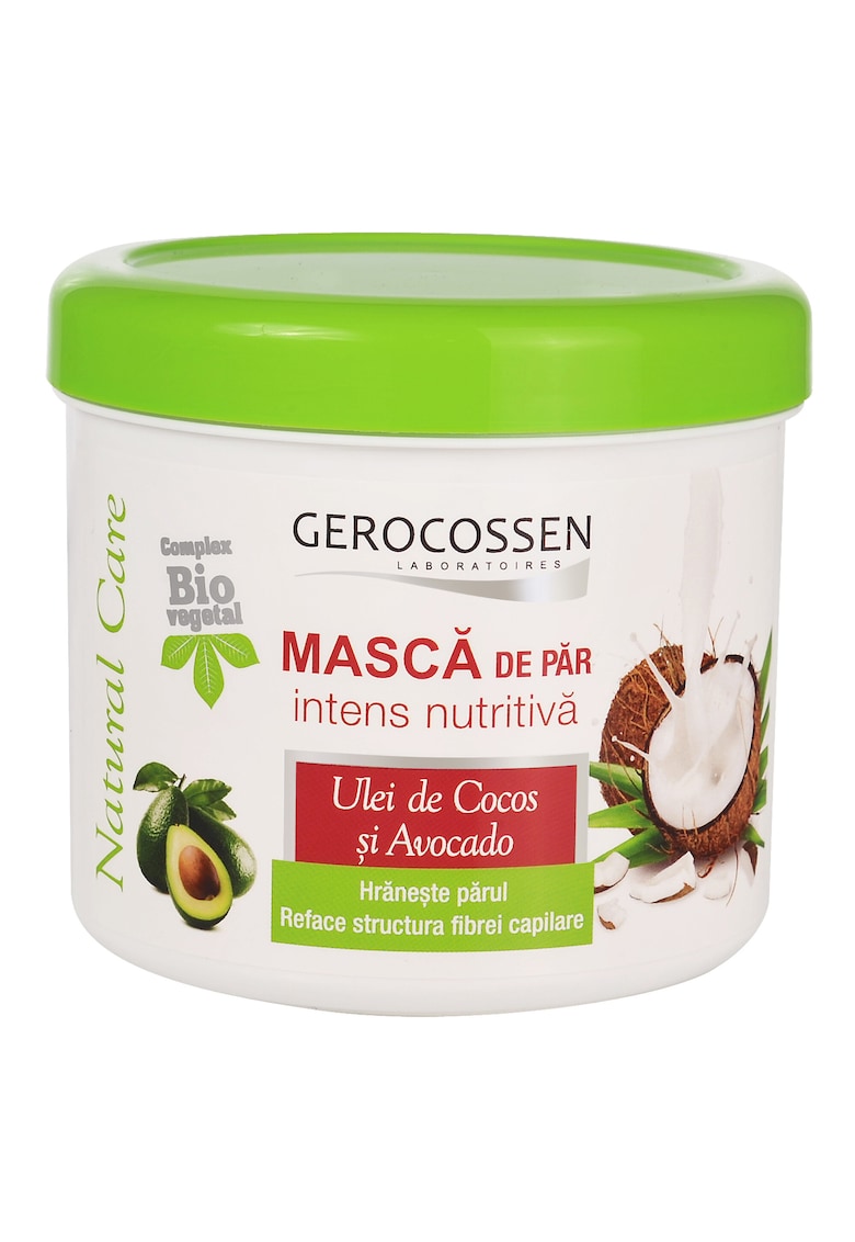 Masca intens nutritiva Natural Care cu ulei de cocos bio si avocado - 450 ml
