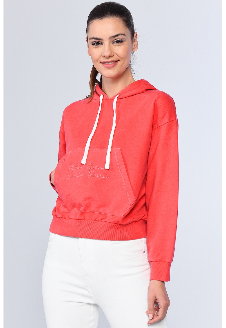 Памучен суитшърт Harper с джоб тип кенгуру Ecko