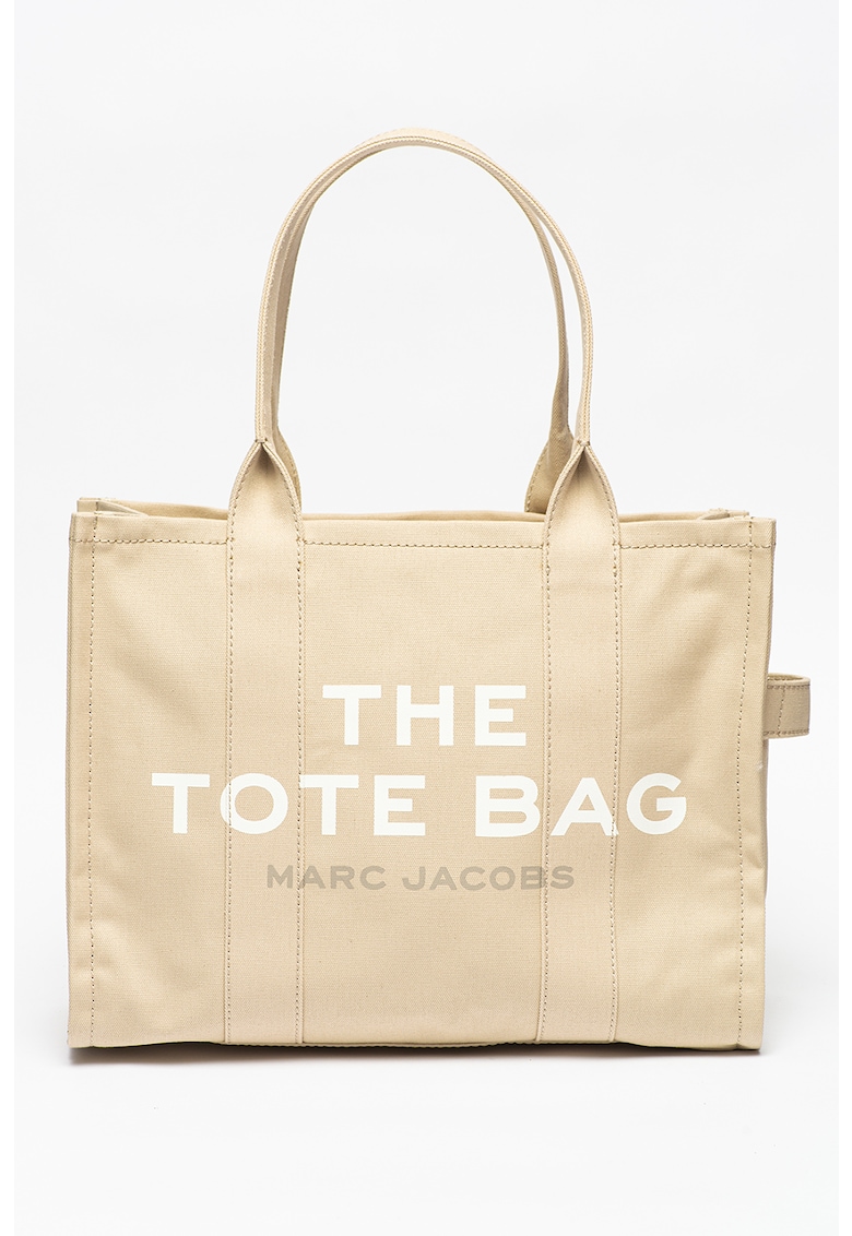 Geanta shopper cu imprimeu logo The Tote