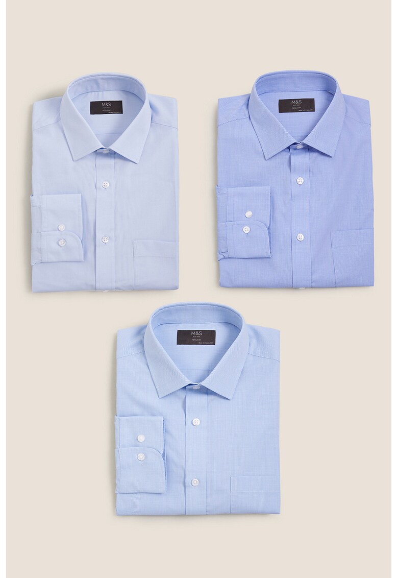 Set de camasi regular fit – 3 piese fashiondays.ro imagine noua gjx.ro