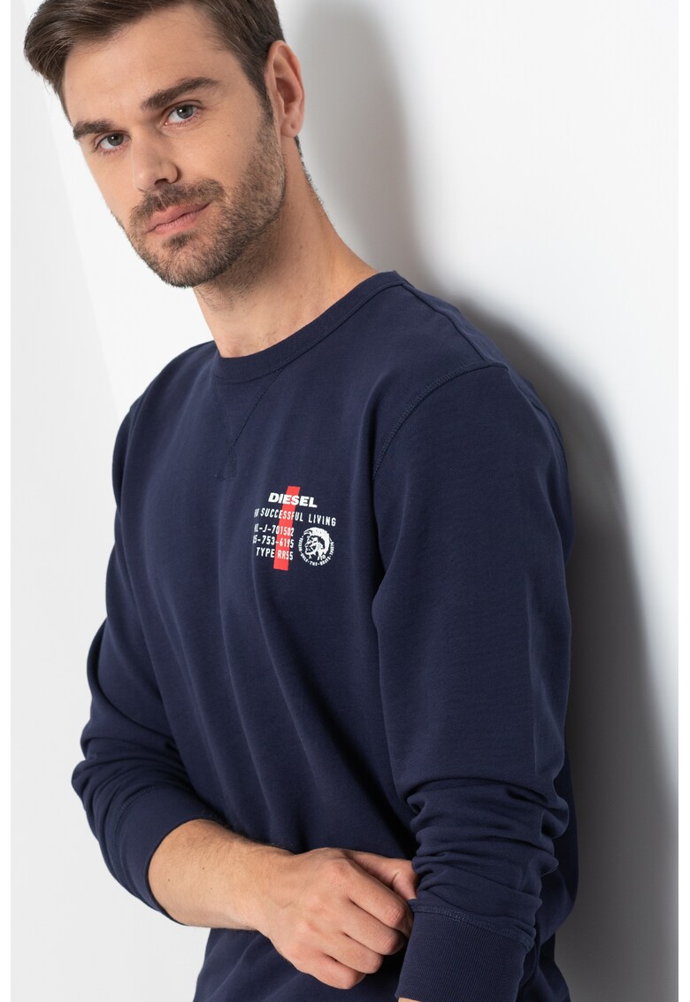 Bluza sport de casa cu logo Mohawk Willy Diesel imagine lareducerisioferte.ro 2022