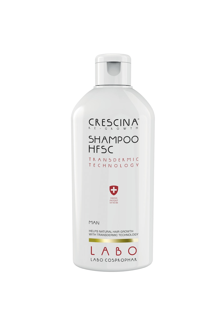 Sampon impotriva caderii parului  HFSC Transdermic - barbati - 200 ml Sampon impotriva caderii parului  HFSC Transdermic - barbati - 200 ml