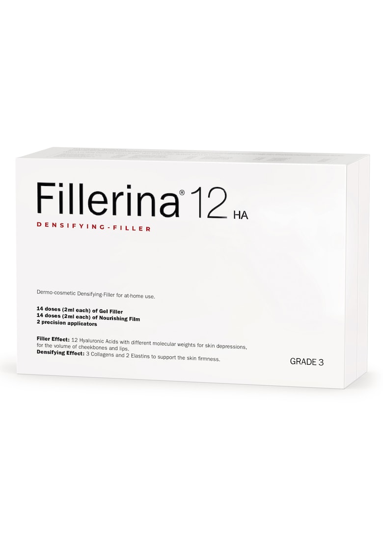 Tratament cosmetic intensiv 12HA Densifying Filler - 14 doze x 2ml Gel de umplere + 14 doze x 2 ml Crema nutritiva - Gradul 3