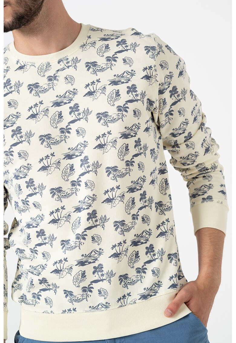 Bluza sport de bumbac organic cu imprimeu BLEND BLEND