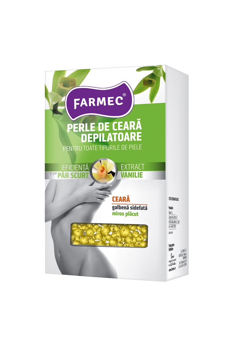 Perle de ceara depilatoare Vanilie - 250 g