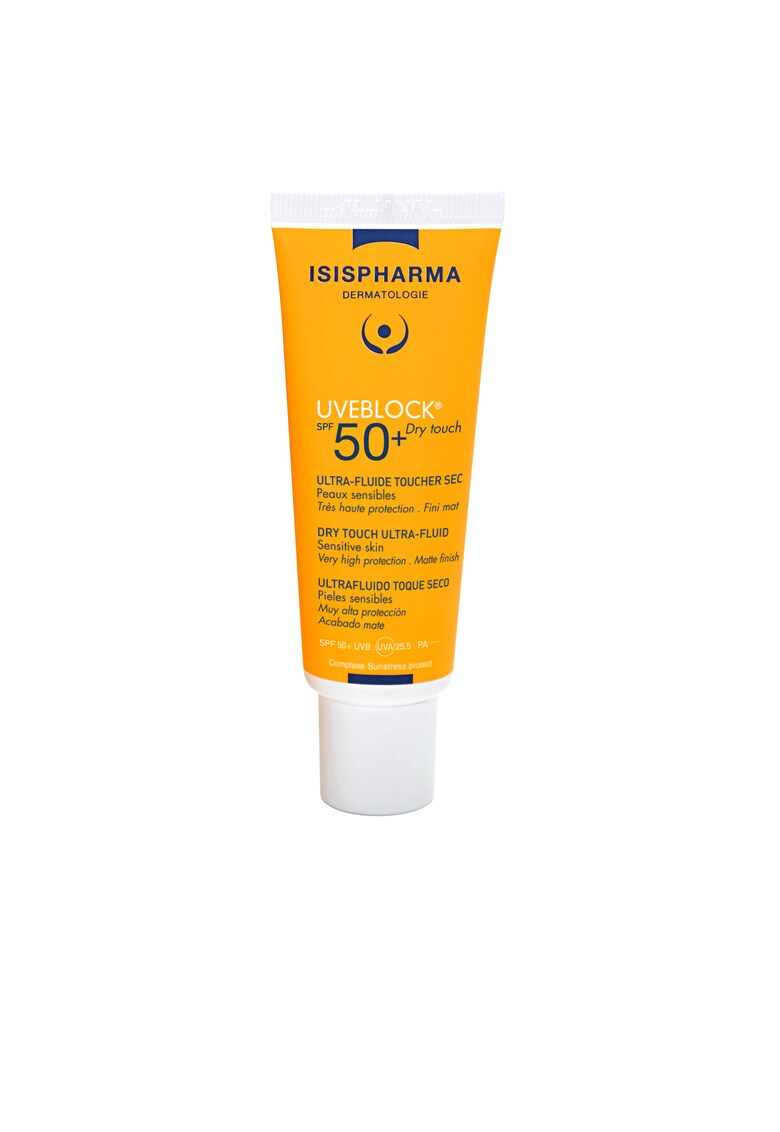 Fluid fotoprotector cu efect matifiant - UVEBLOCK® SPF 50+ Dry Touch - 40 ml