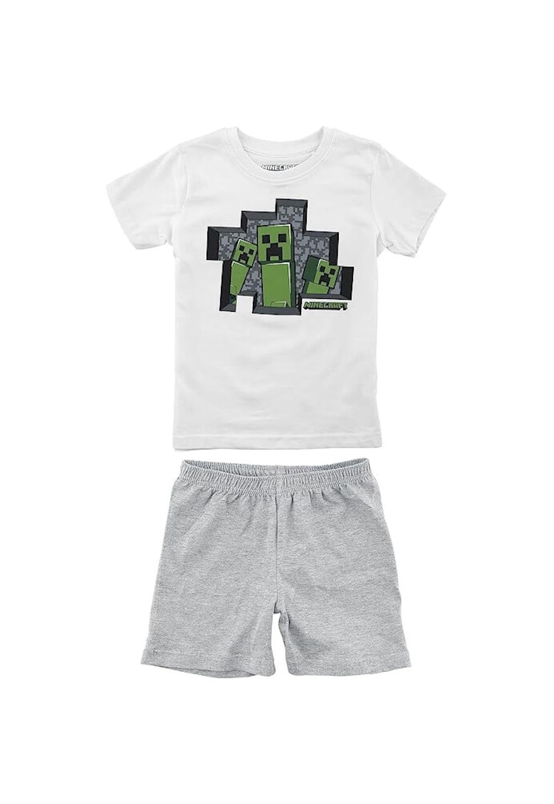 Pijama maneca scurta - 18264 - Gri