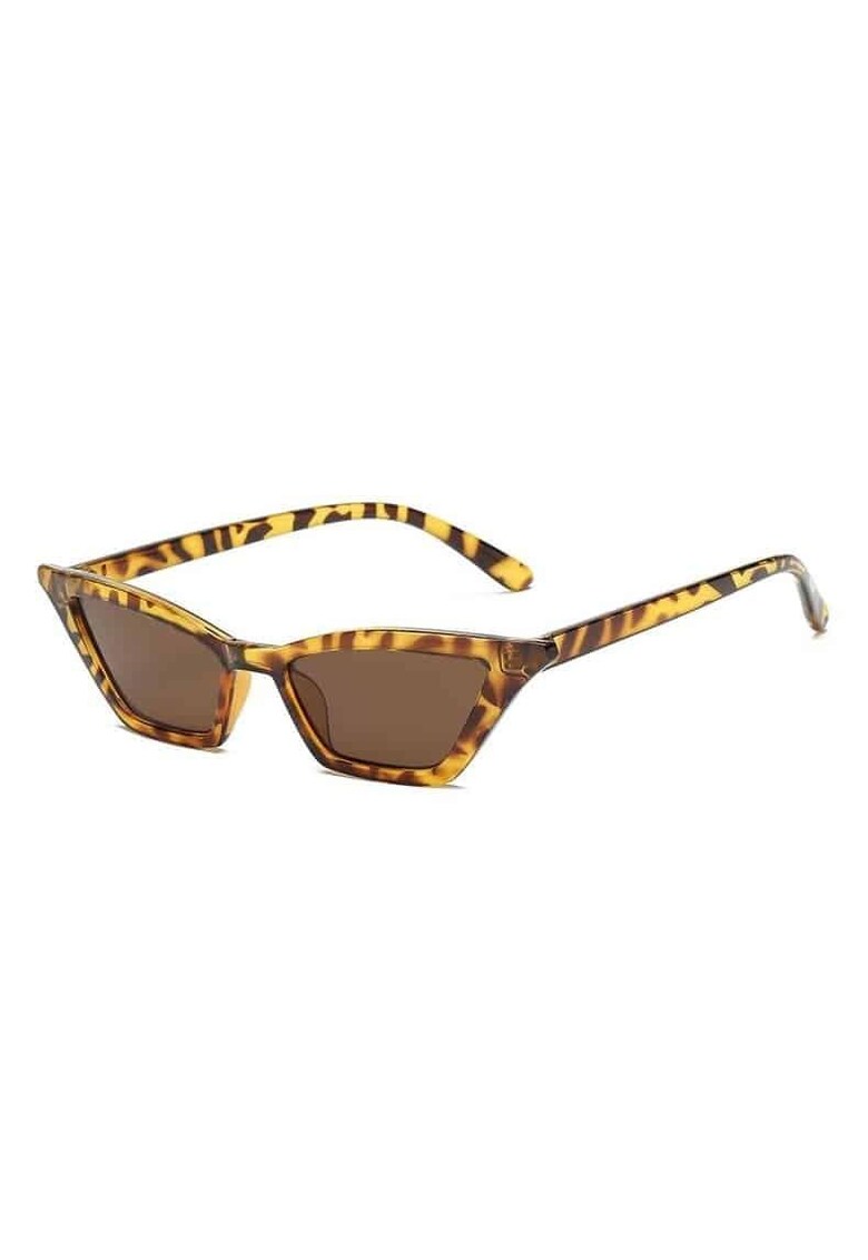 Ochelari de soare - maro - animal print - Caterine C1 -