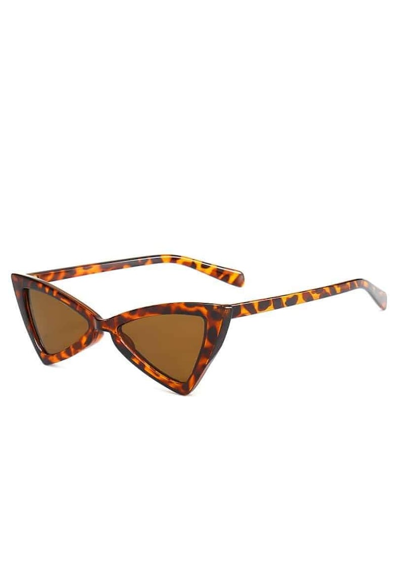Ochelari de soare - maro - animal print - stil retro - Casten C5 -