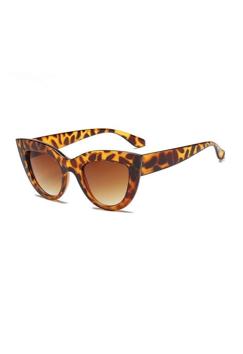 Ochelari de soare - maro - animal print - cat-eye - Shania C5 -