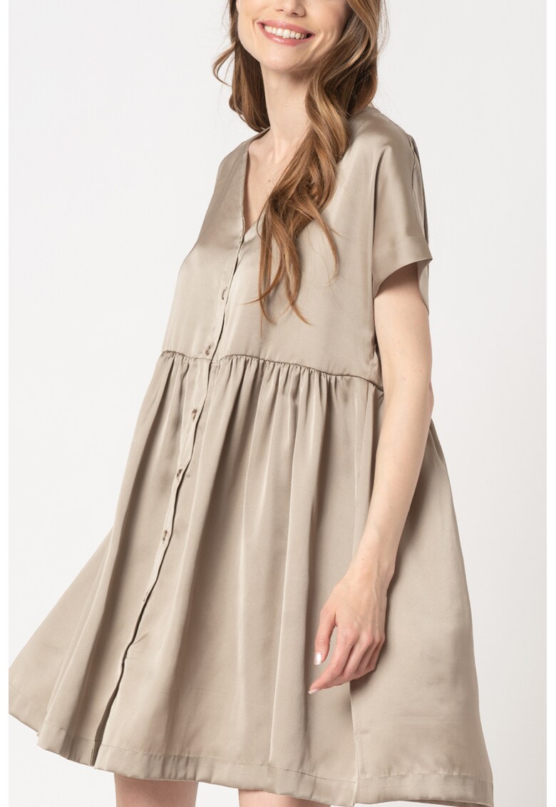 Rochie lejera de satin Genya