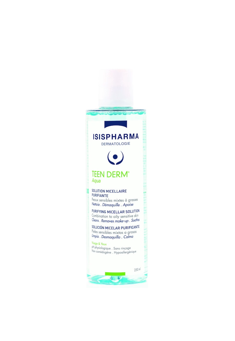 Solutie micelara purifianta - Teen Derm Aqua - 250 ml