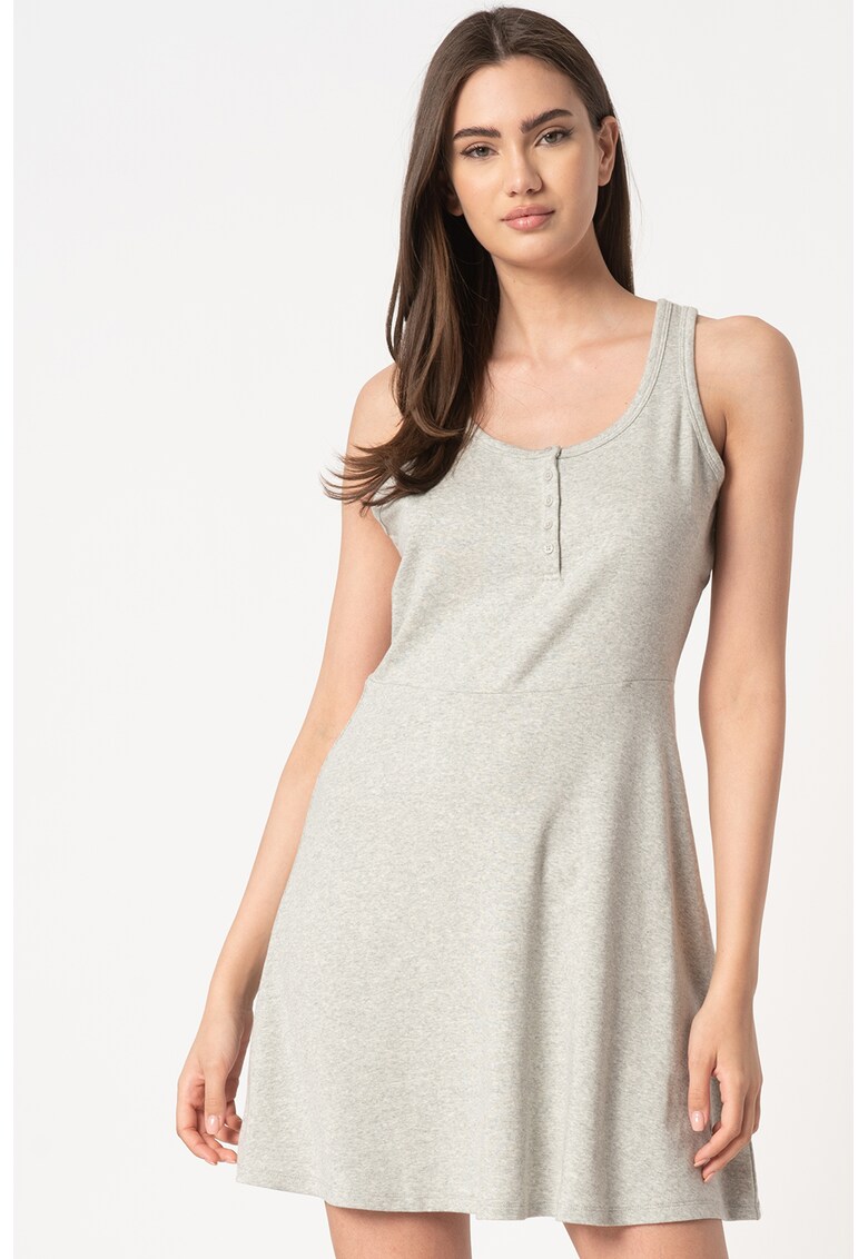 Къса разкроена рокля с модал GAP