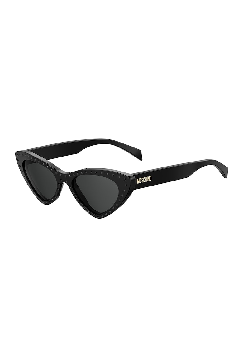 Ochelari de soare cat-eye cu lentile uni