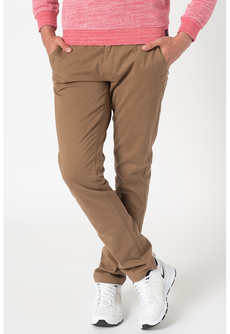 Pantaloni chino slim fit Napier fashiondays.ro