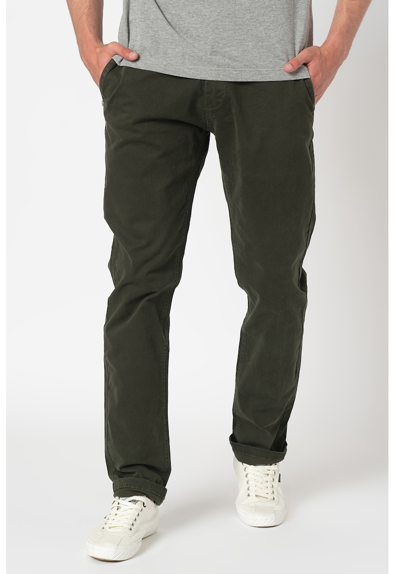 Pantaloni Chino Cu Model Discret Napier