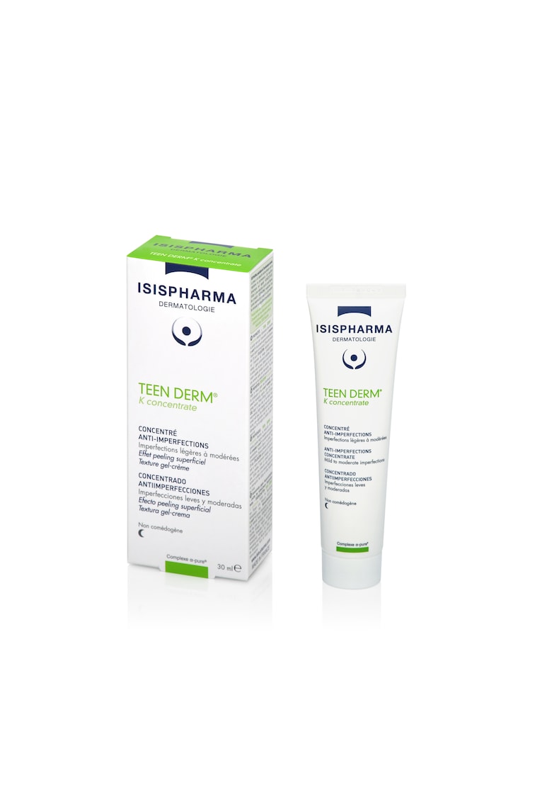 Gel-crema concentrat pentru ten acneic Teen Derm K concentrate - 30 ml Cu imperfectiuni
