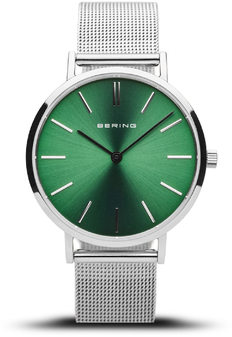 Ceas de dama 14134-008 - Cristal safir - Otel inoxidabil - 3 ATM - Argintiu