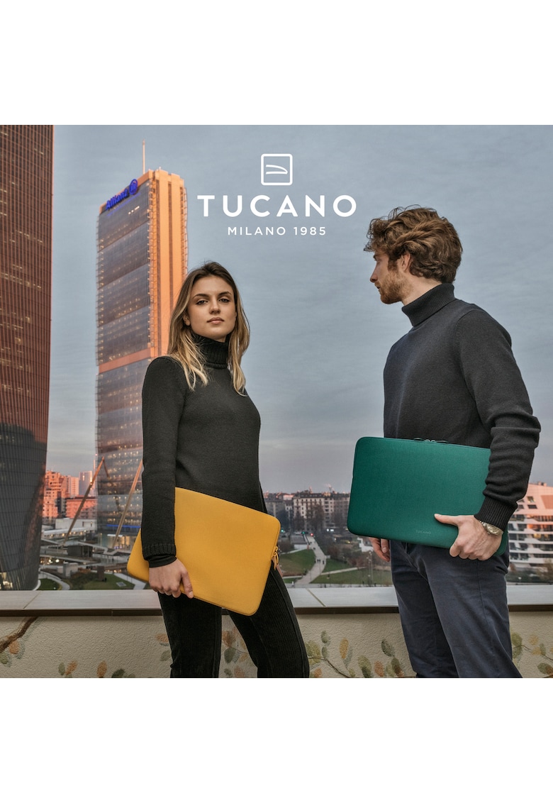 Tucano Husa pentru notebook - bfcre1314-p - neopren - 13/14 inch - albastru - 31.5 x 22 x 2.5 cm