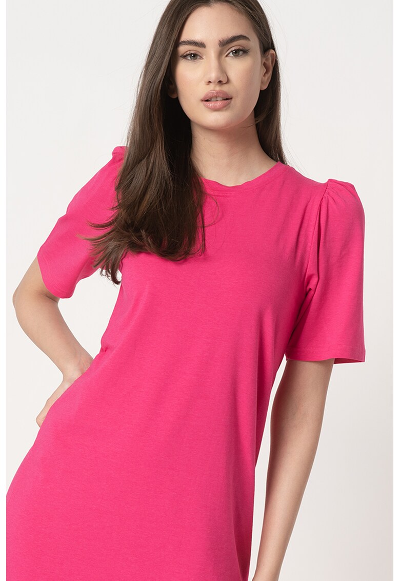 Rochie-tricou de bumbac si modal Hisa fashiondays.ro imagine noua