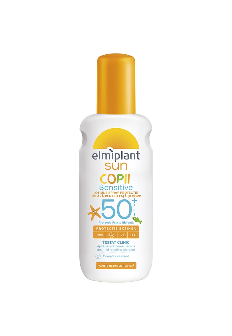 Spray cu protectie solara Sun Kids Sensitive SPF 50 - pentru copii - 200 ml
